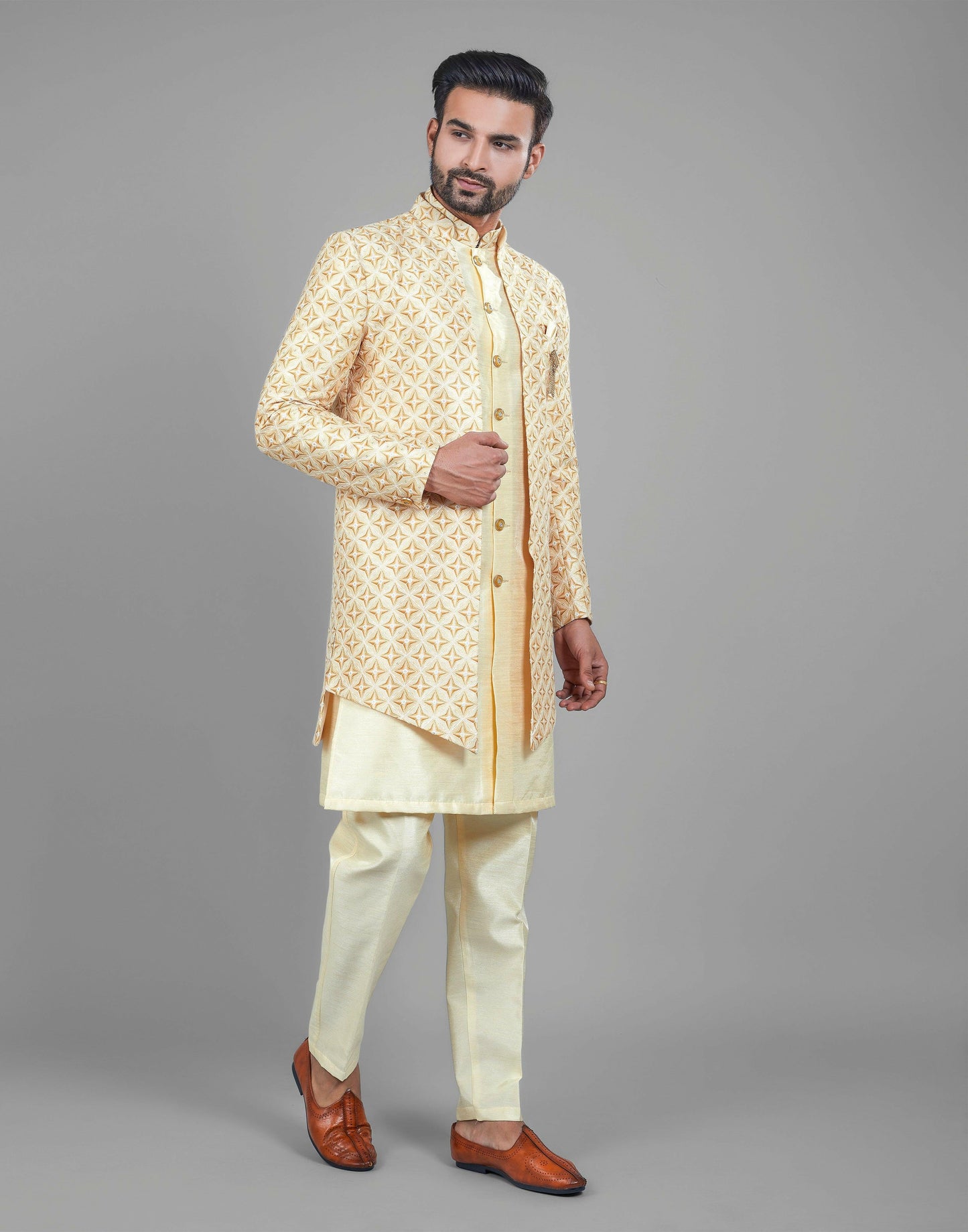 Indo Western with Separate Open Indo 6633
